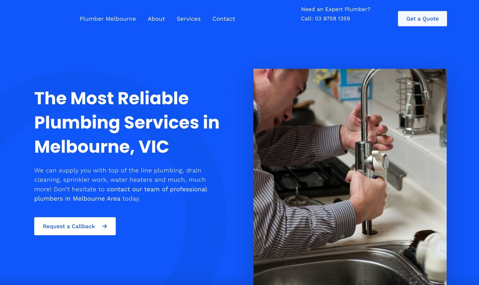 Plumber.melbourne screenshot
